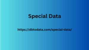 Special Data 